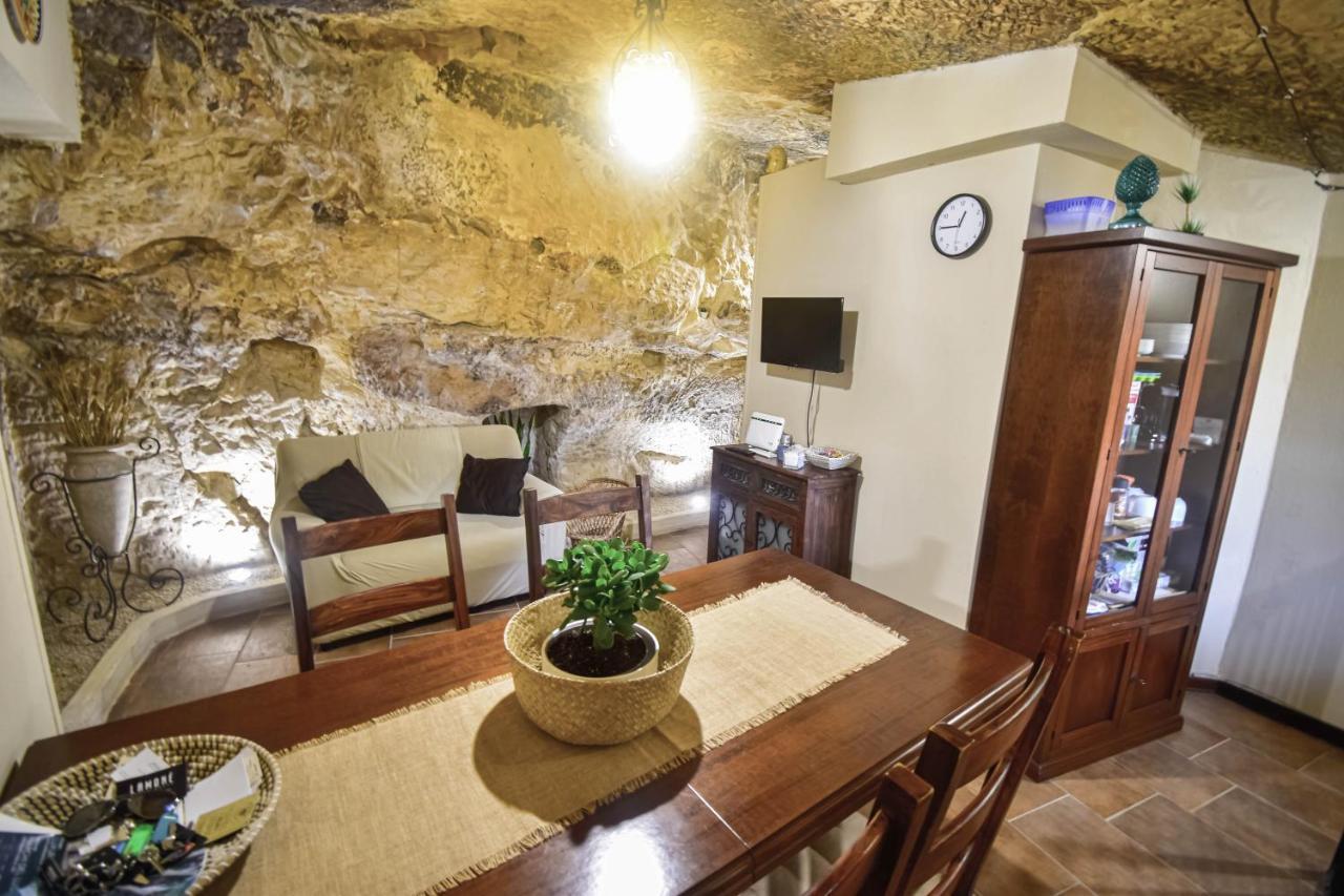 Villa Domum In Petra Casa Nella Roccia Self Check - In Módica Exterior foto